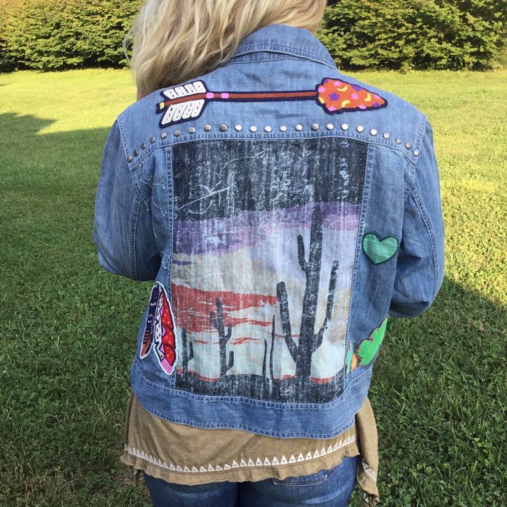 Double D Ranch Embroidered Denim Jacket Western